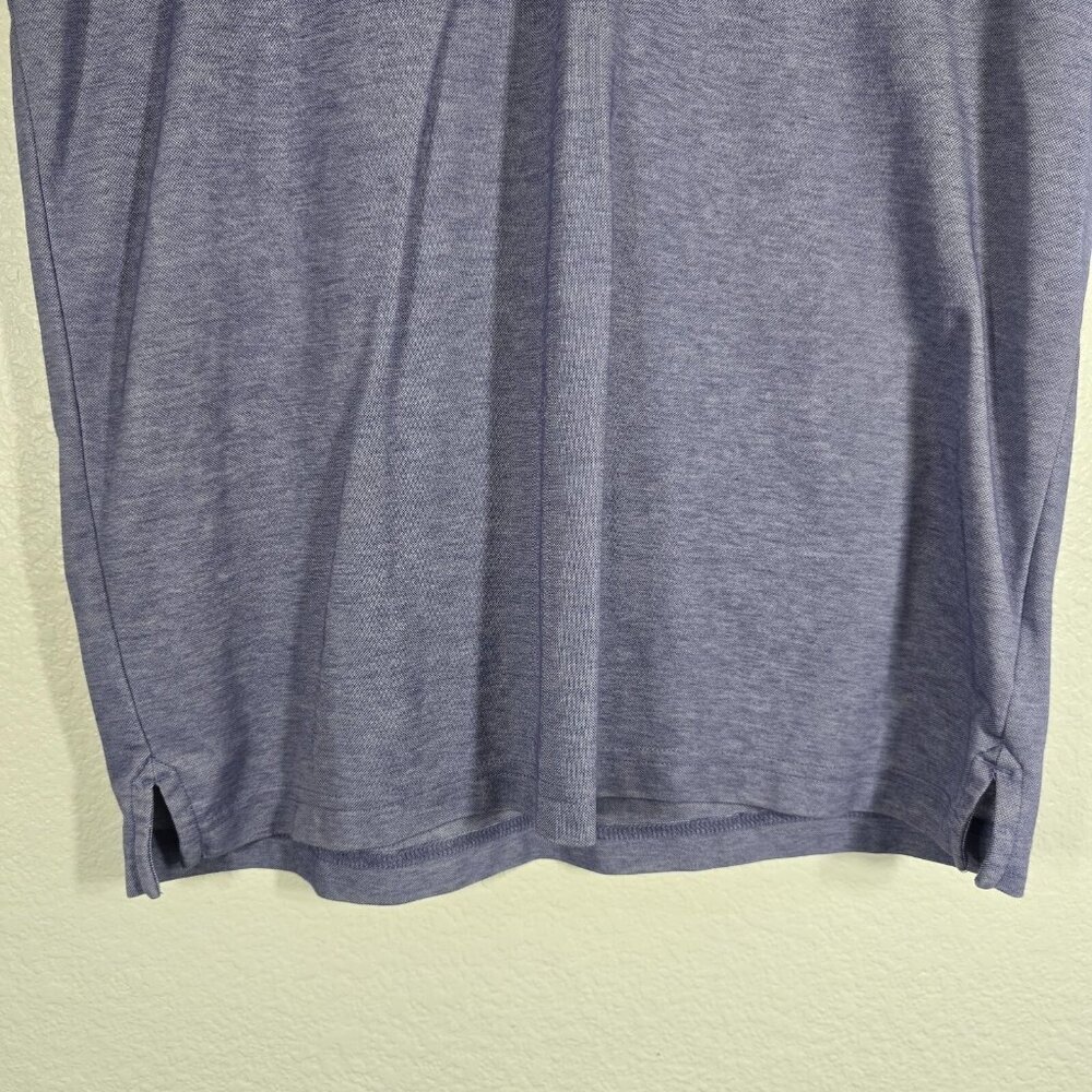 Travis Mathew Golf Polo Shirt Men Large Pineapple Drink in Pocket Purple Casual - Picture 3 of 8
